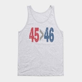 45 is greater than 46 Tank Top